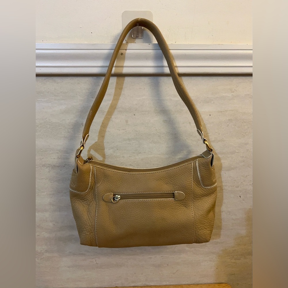 Vintage Fossil Leather Shoulder Bag